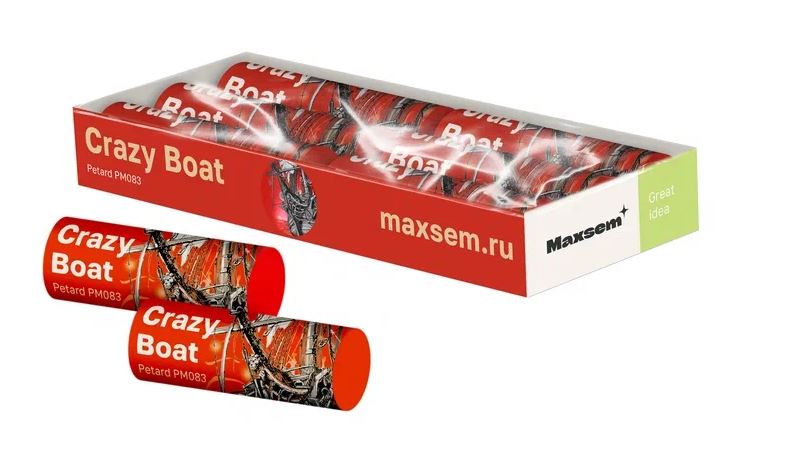 РМ083 Петарды "Crazy Boat" (К-4) (72/6)